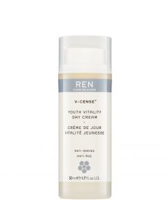 REN Skincare V-Cense Youth Vitality Day Cream, 50 ml.
